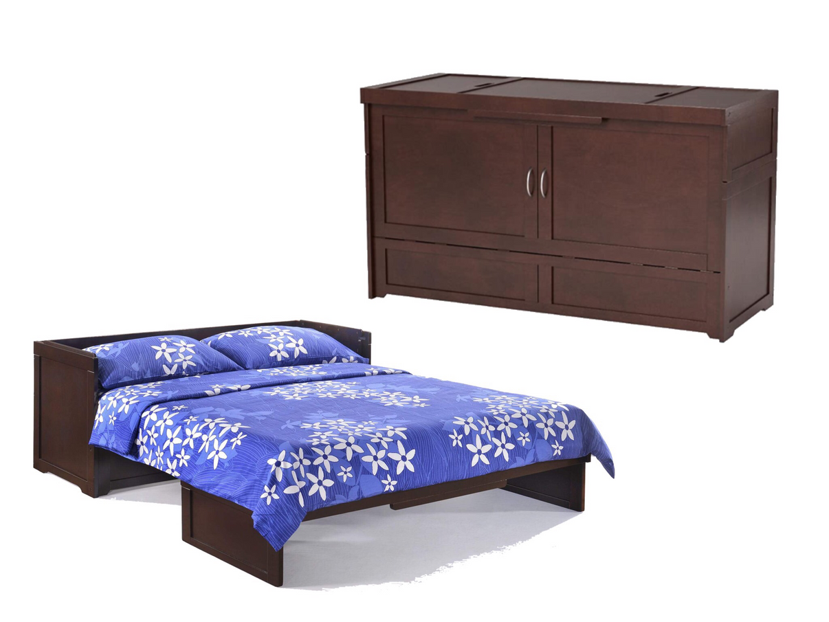 Night & day furniture murphy cube cabinet bed deals queen