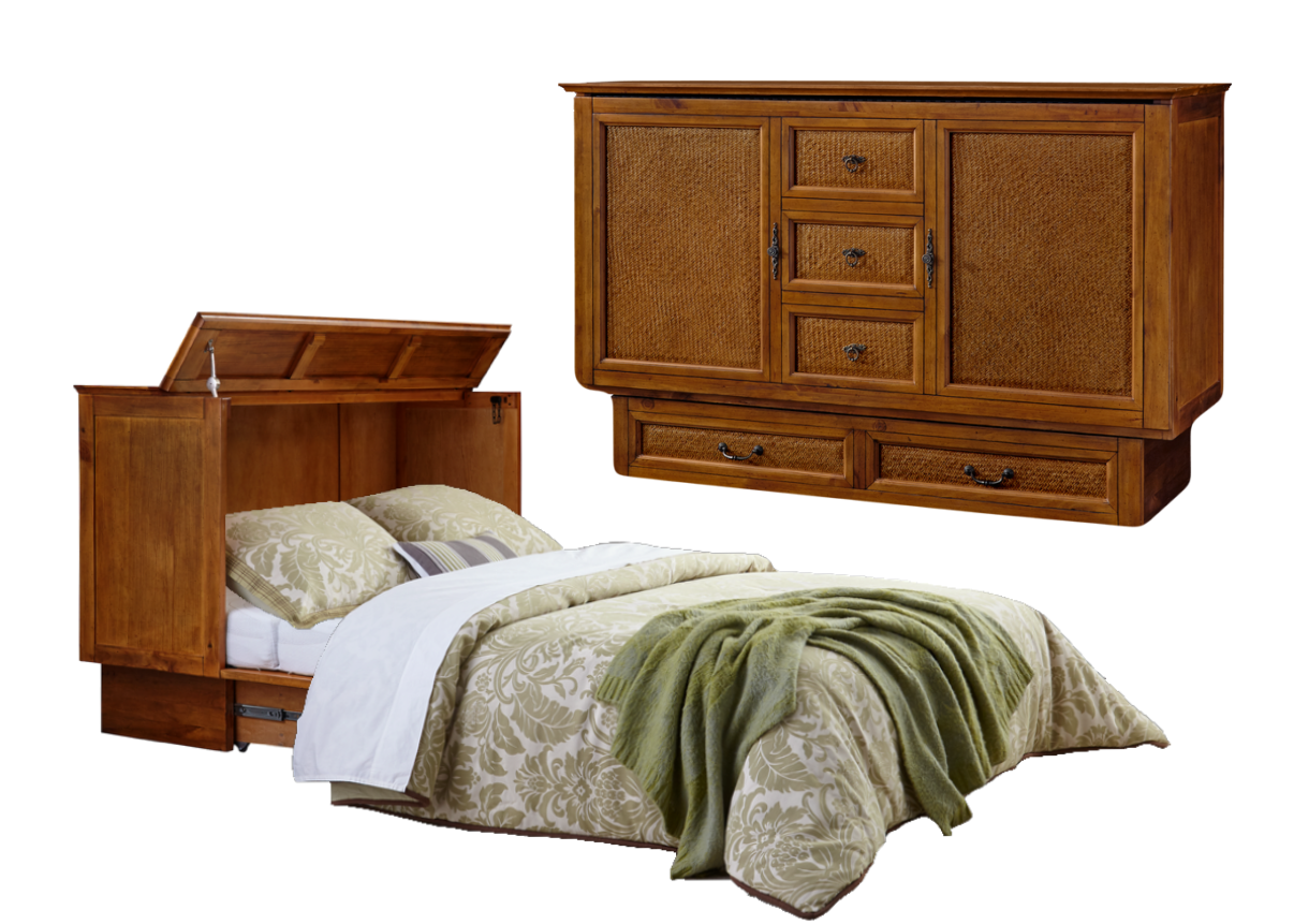 Arason Creden-ZzZ Kingston Queen Murphy Cabinet Bed In A Box