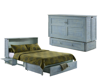 Night & Day Poppy Skye Queen Murphy Cabinet Bed In A Box