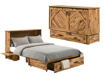 Night and Day Ranchero Bakar Murphy Cabinet Bed In A Box