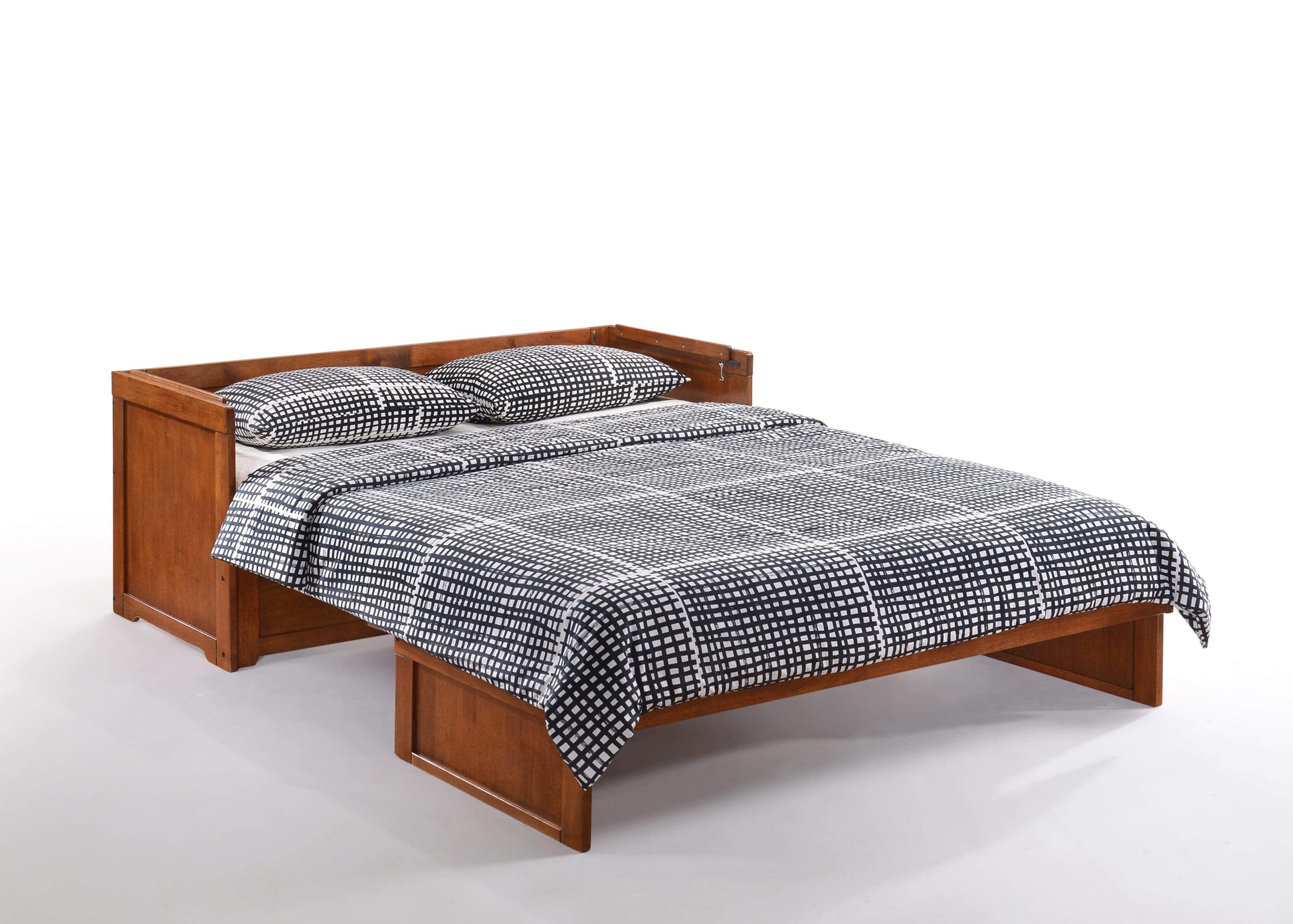 Cube Queen Murphy Cabinet Bed Cherry - Futons 4 Less